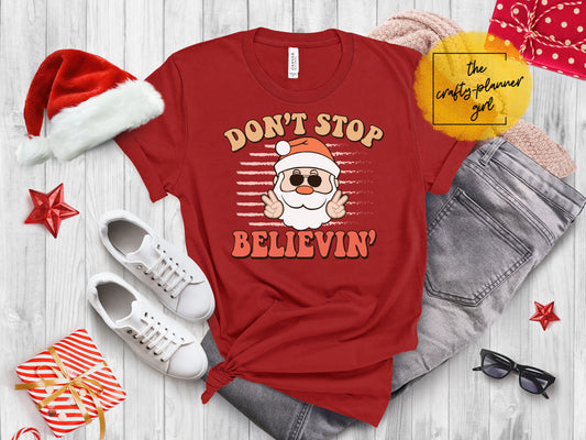 Don’t Stop Believing Santa
