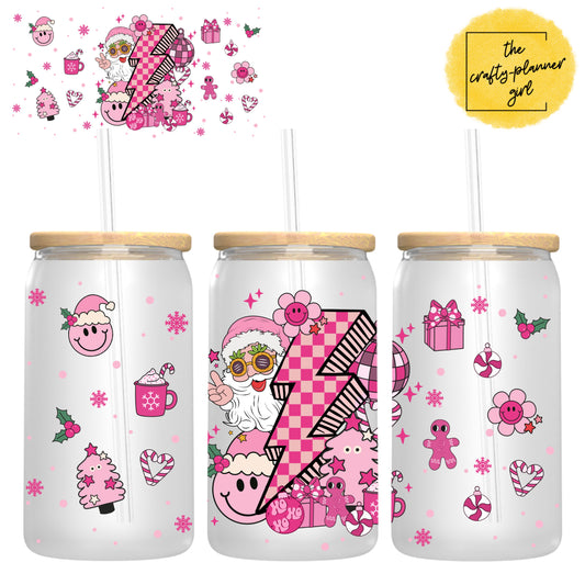 Pink Retro Christmas
